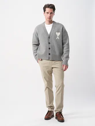 AMI PARIS | Cardigan | hellgrau